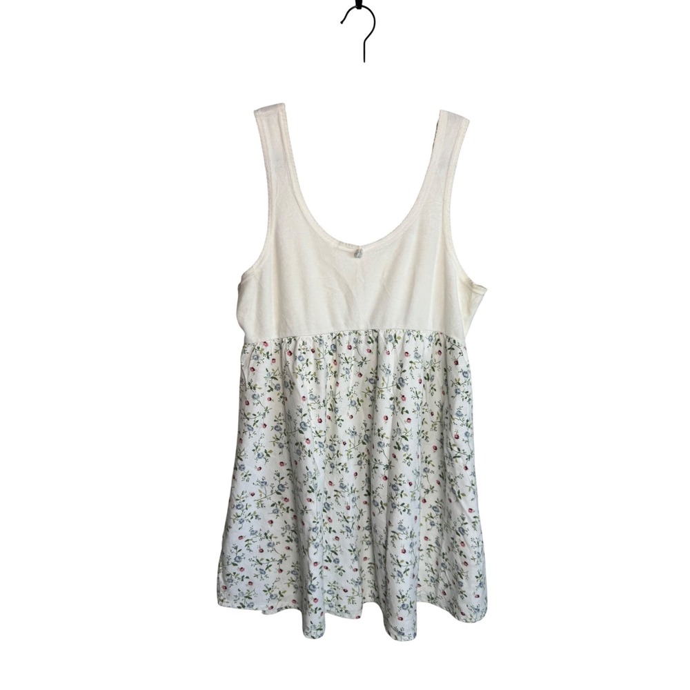 Vintage Victoria's Secret Country Velour Nightgown Floral Sleep Cottagecore Lrg